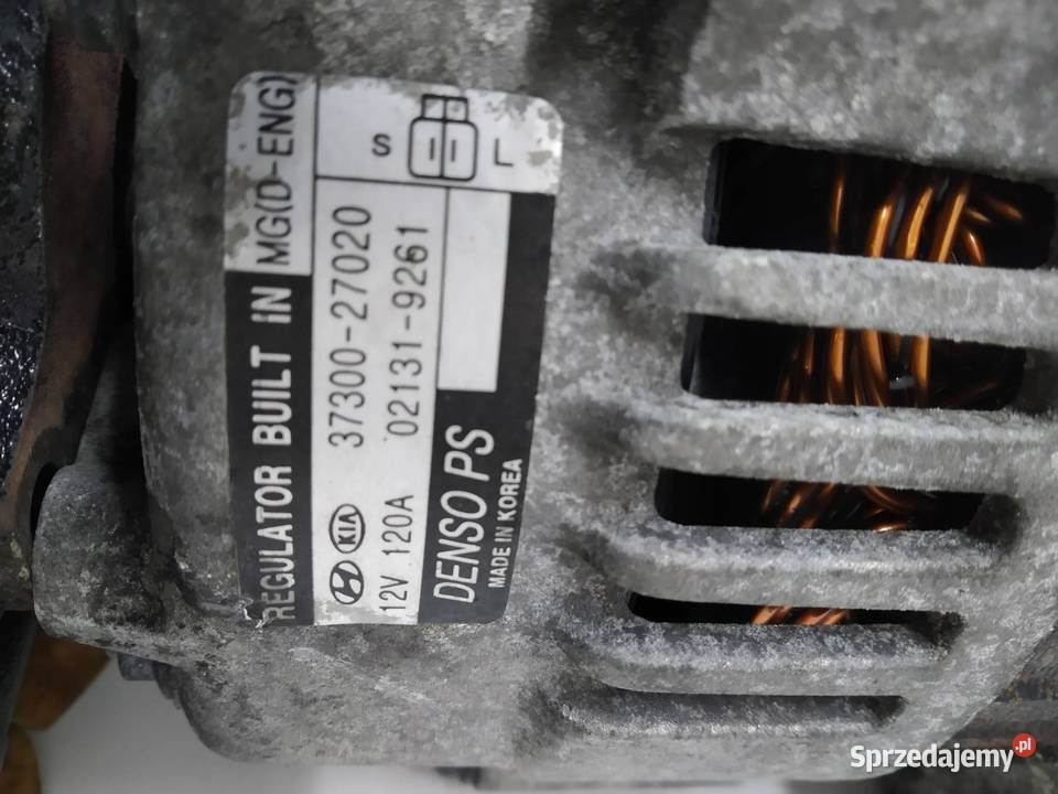 ALTERNATOR POMPA VACUM 3730027020 20 CRDI Kia sprzedam