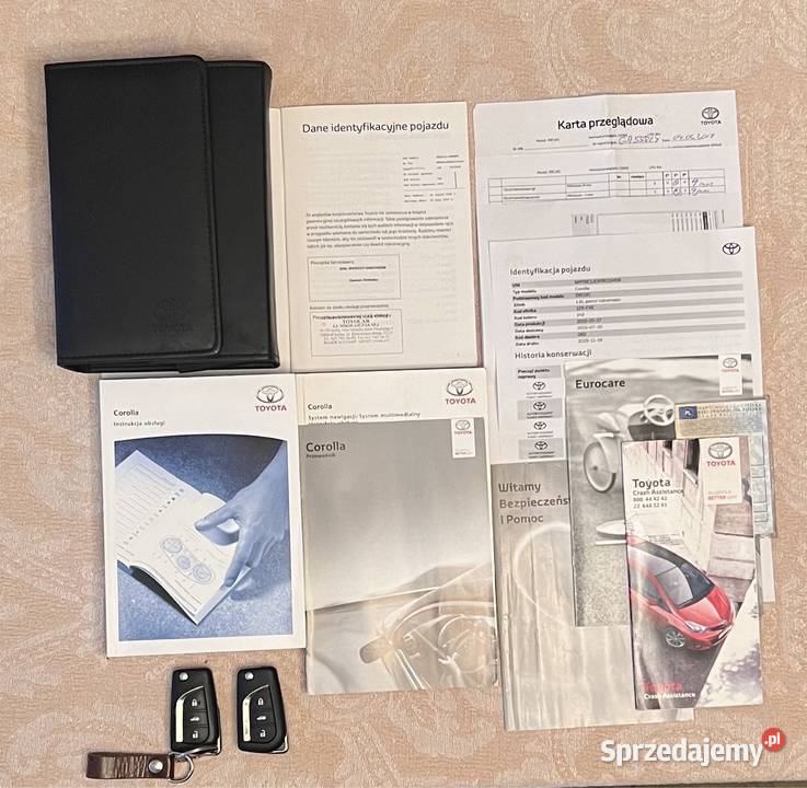 Toyota Corolla 16 Premium ASO bezwypadkowa 2015 kupiony w polskim salonie Warszawa