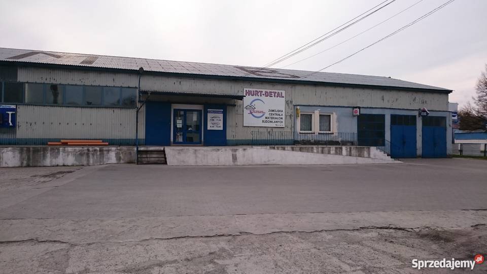 Magazyn z powierzchnią wystawową i warsztatową lubelskie Zamość sprzedam
