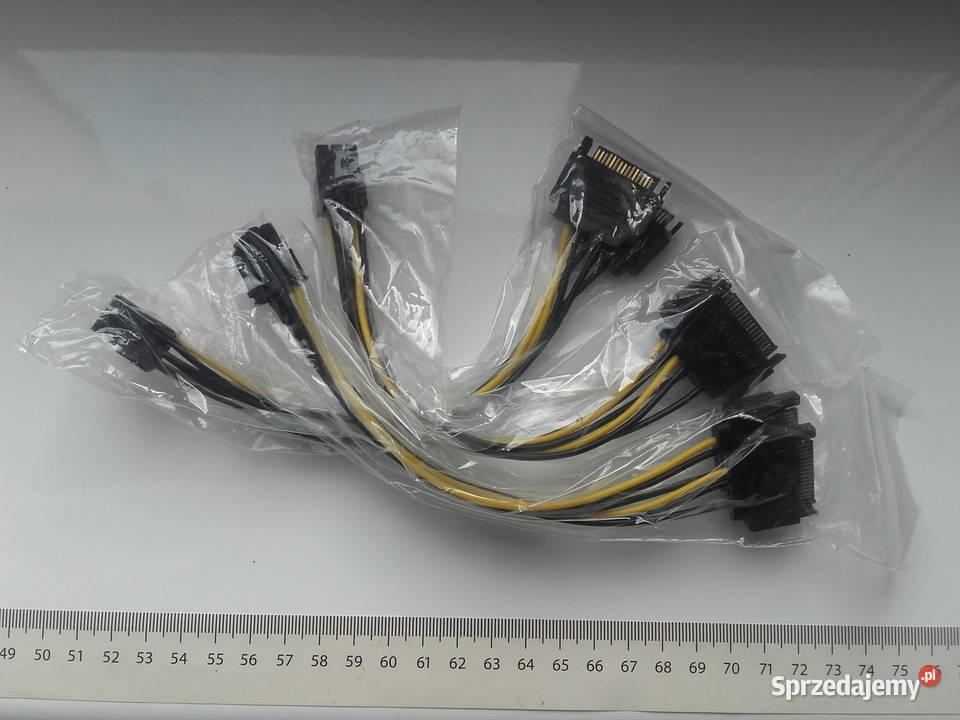 Kabel z 2xSATA do GPU 6pin karty graficznej19 zasilacze Bydgoszcz