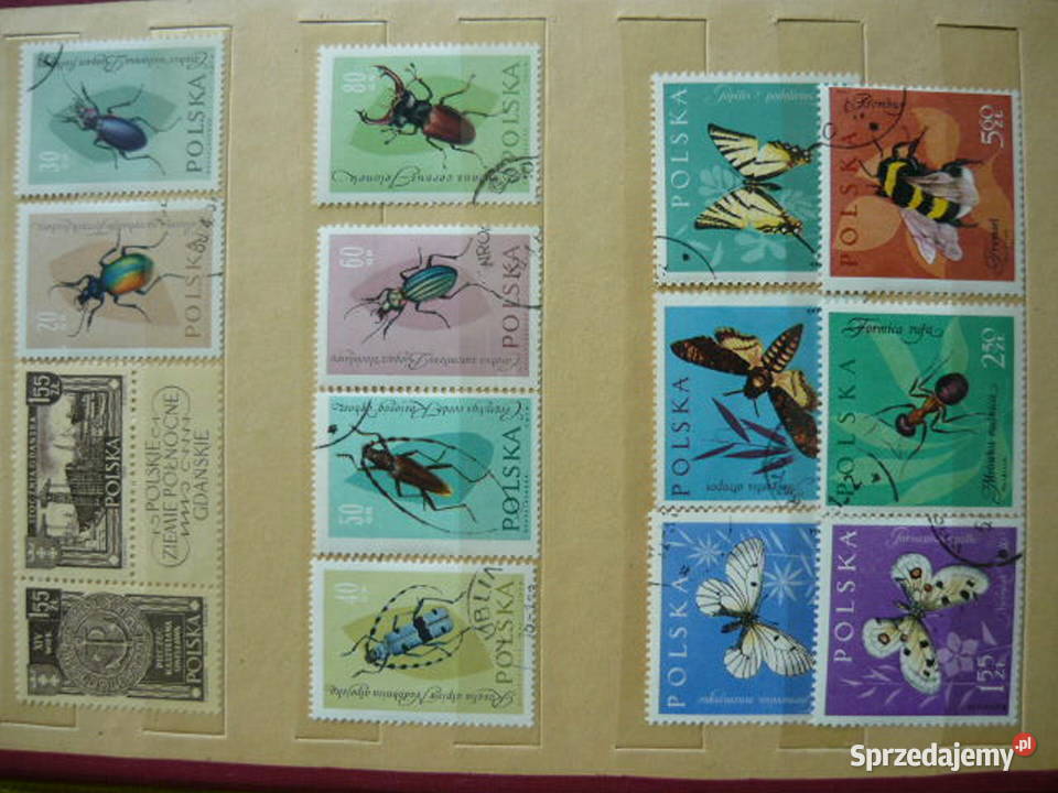 Znaczki rocznik 1961 Myszków