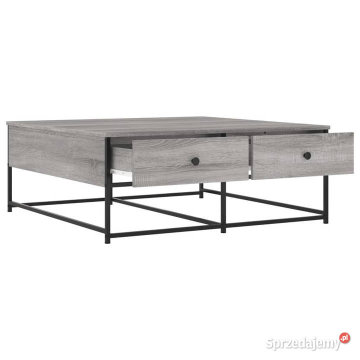Stolik kawowy szary dąb sonoma 100x99x40 Warszawa