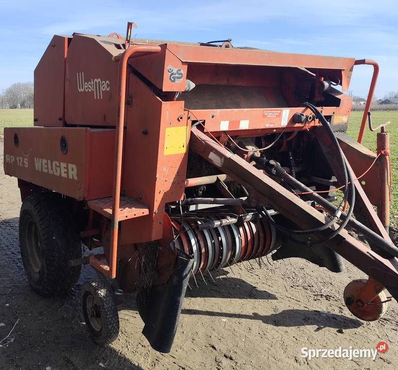 Prasa welger rp 12s siatka Rolujące (belujące) Stara Kornica