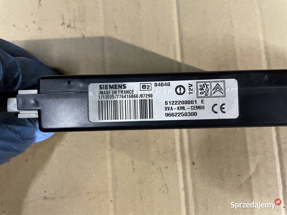 9662258380 moduł Bluetooth Citroen c5 II 2 Szczecin sprzedam