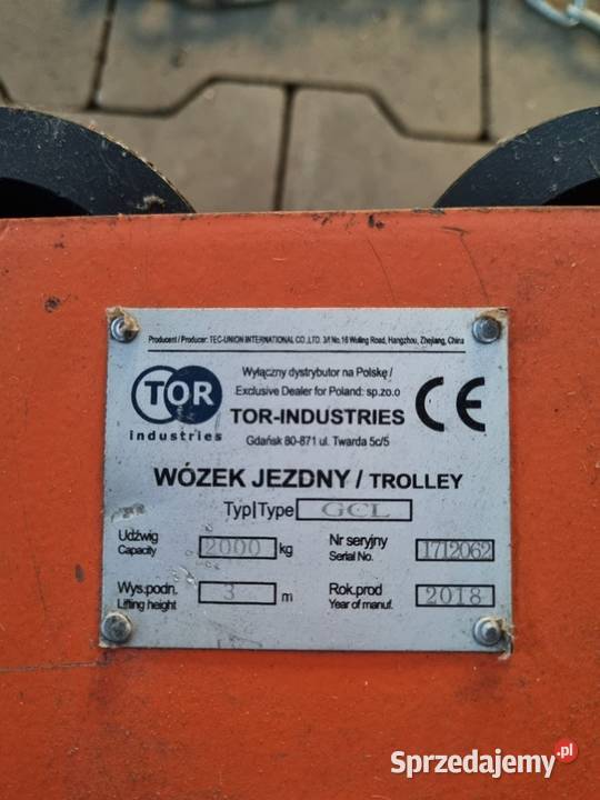 Sprzedam wózek jezdny łódzkie