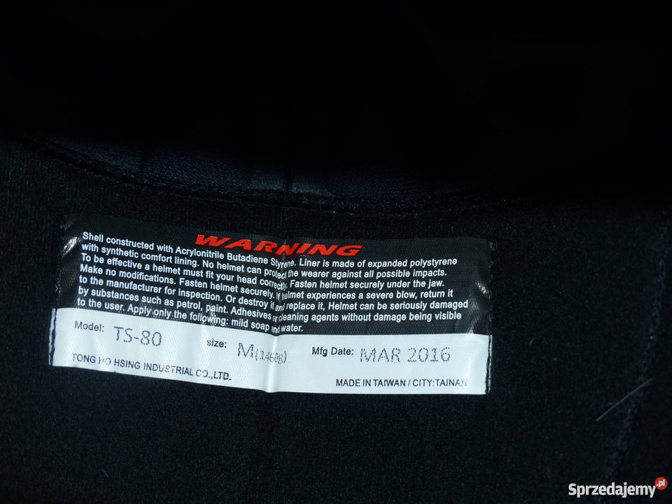 Sprzedam kask motocyklowy THH TS80 size M blenda Piaseczno