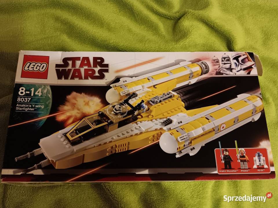 LEGO STAR WARS 8037 myśliwiec Anakina YWING Katowice sprzedam
