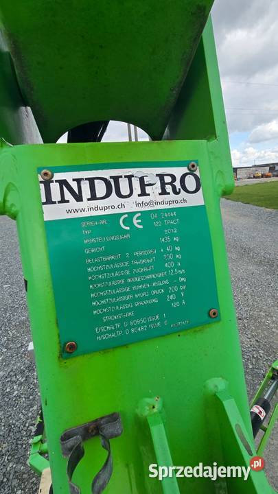 Podnośnik koszowy na przyczepie NiftyLift 120T dolnośląskie Dunkowa