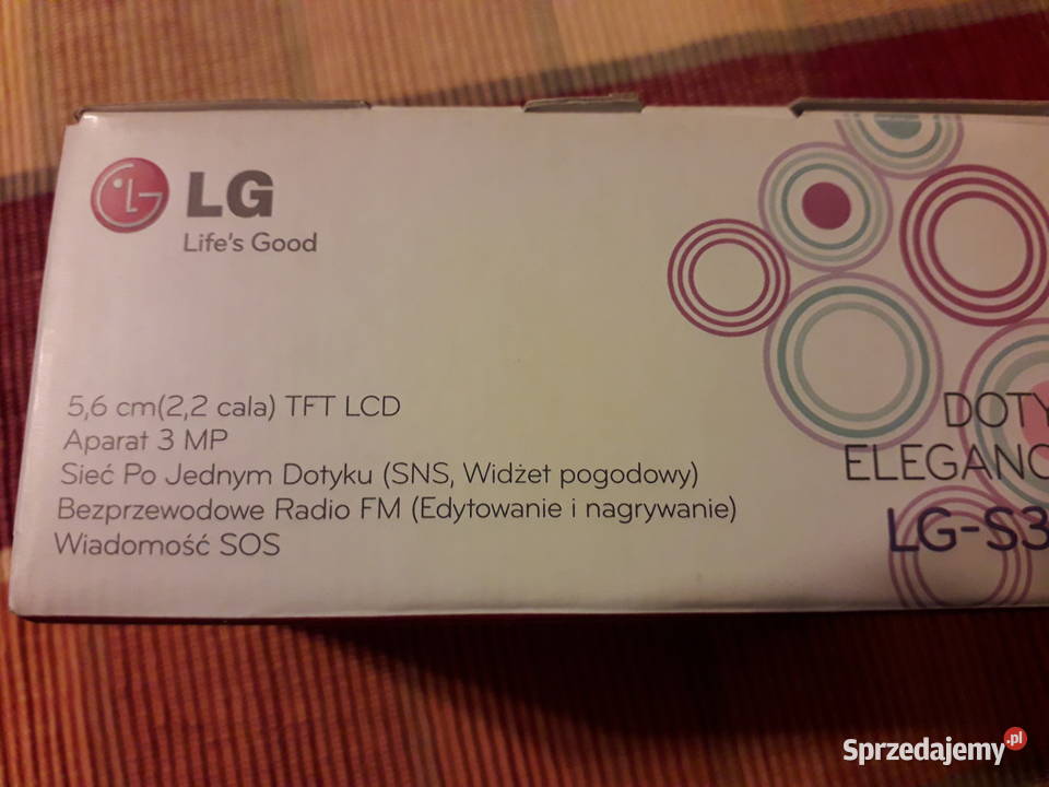 Telefon LG S 310 Kraków sprzedam