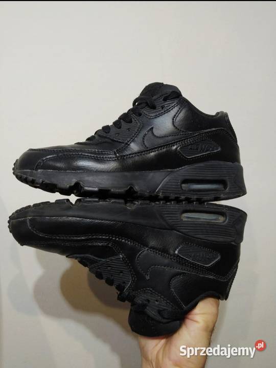 Nike Air 365 czarne skóra unisex młodzieżowe Obcas Thomasa Kraków