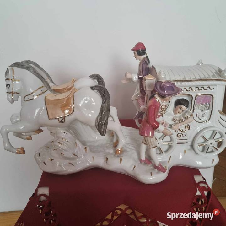 Porcelana sygnowana kareta mazowieckie Warszawa