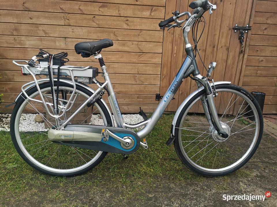 Rower elektryczny UNION SWITCH 7 biegow D51 podlaskie Hajnówka sprzedam