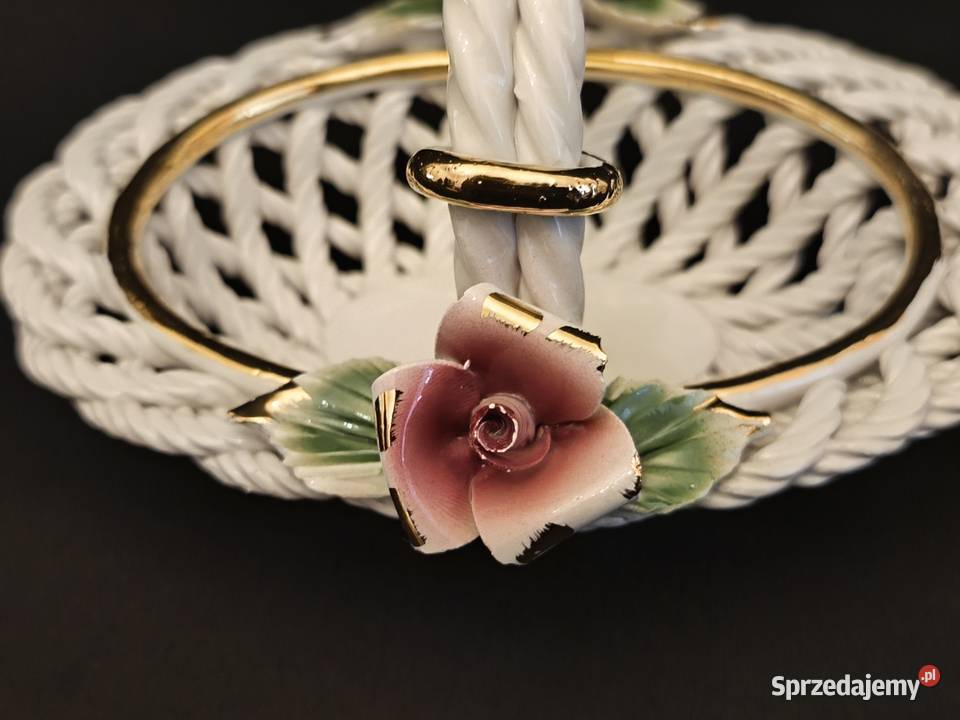 Koszyk porcelanowy Włoski Chełm sprzedam