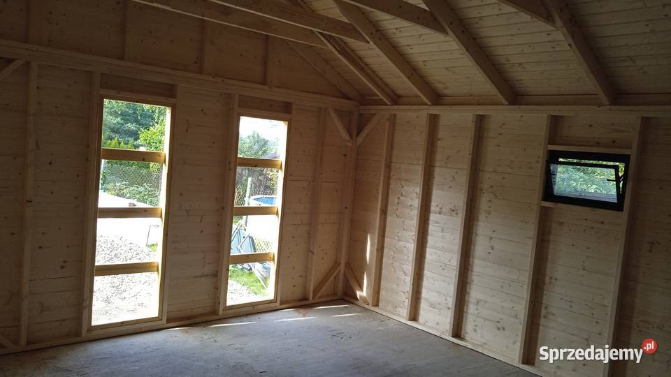 Domek drewniany Domek na działkę KORDIAN podlaskie