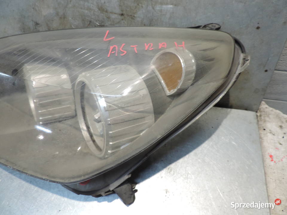 LAMPA LEWY PRZÓD OPEL ASTRA H Części samochodowe