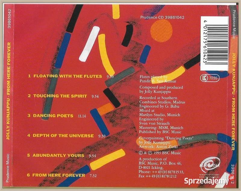 Jolly Kunjappu From Here Forever Album CD