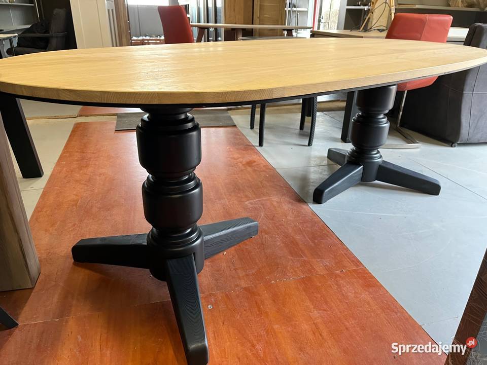 OWALNY STÓŁ DĄB NATURALNY 220X100 Opole