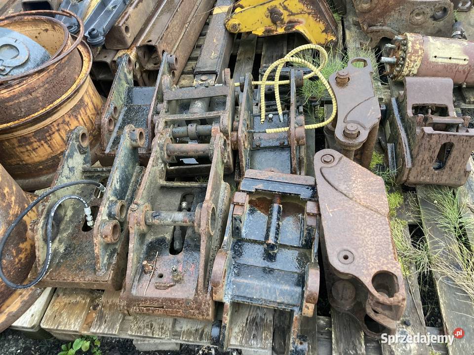 Szybkozłącze mechaniczne hydrauliczne tylne Części do maszyn budowlanych Kosakowo sprzedam