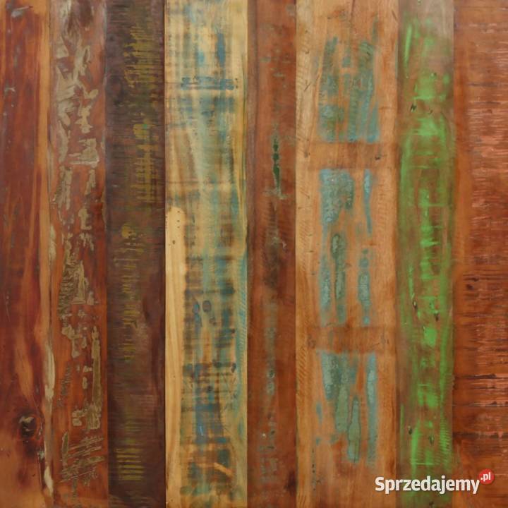 vidaXL Stół jadalniany drewno odzyskane stalowe mazowieckie Warszawa