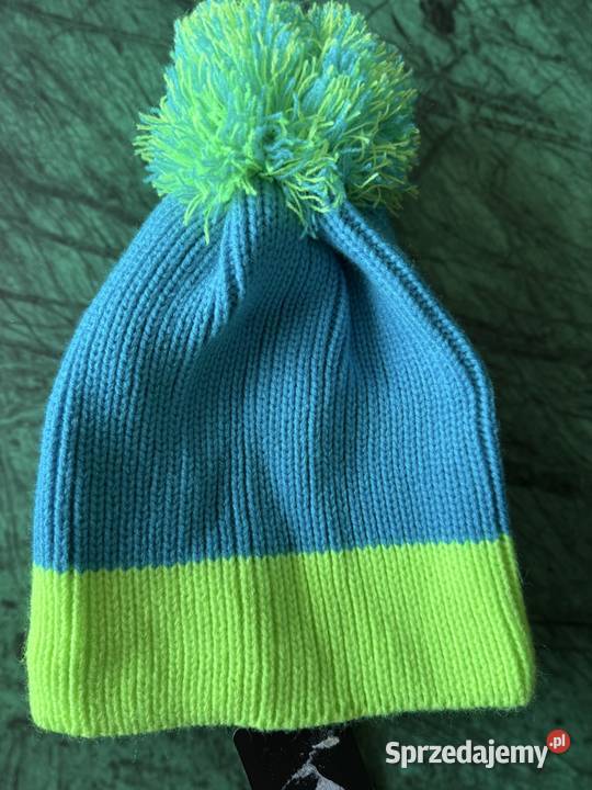 Czapka zimowa z pomponem unisex kolorowa z śląskie Częstochowa