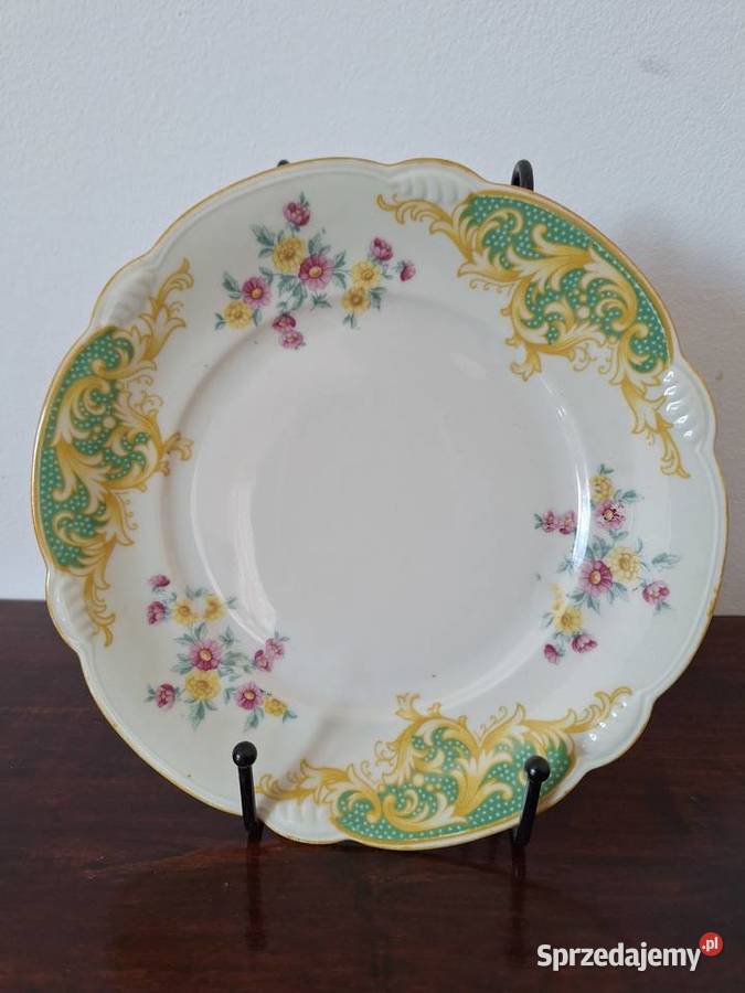 Trio śniadaniowe porcelana filiżanka spodek Gdańsk