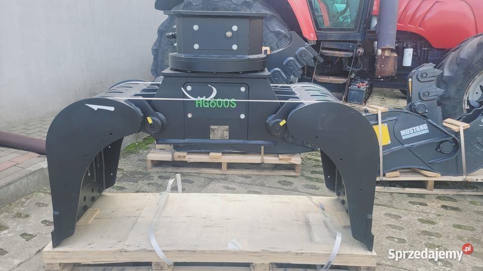 Chwytak Haner HG600S hydrauliczny obrotowy Osprzęt roboczy Zaklików