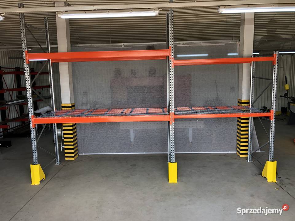 Regały magazynowe paletowe fabrycznie nowe śląskie Zabrze