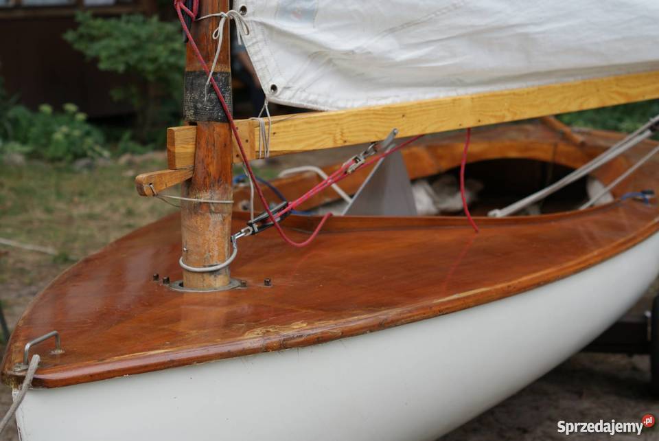 Żaglówka klasy Finn Poznań