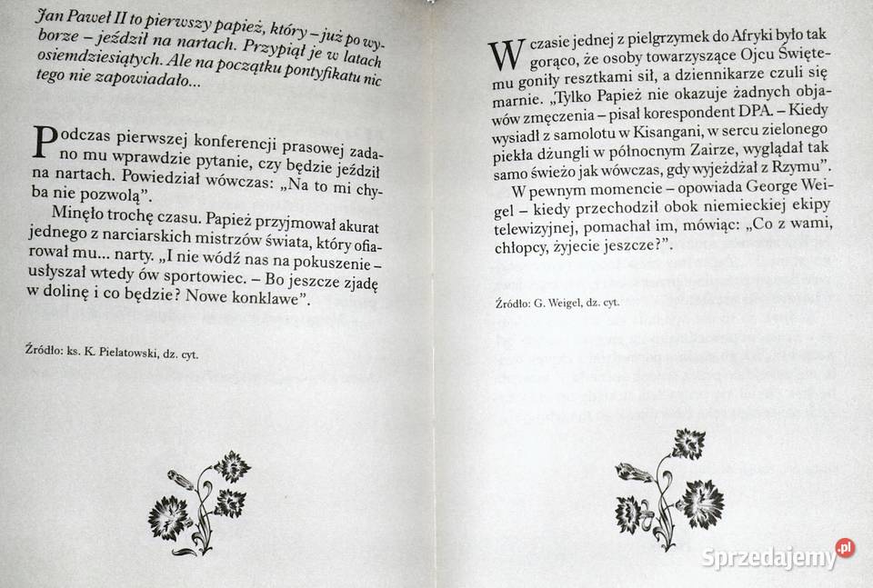 Kwiatki błogosławionego Jana Pawła II Janusz Chełm