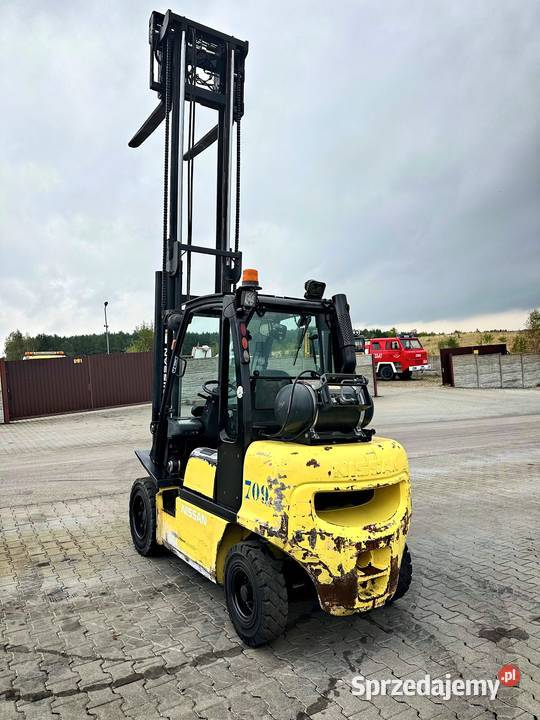 wózek widłowy NISSAN FG30 LPG 3000 450m przesuw Działoszyn sprzedam
