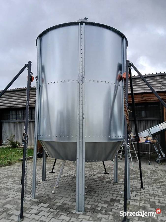 Silos zbożowy lejowy 1076 t POLSKI montaż w 2025 Września sprzedam