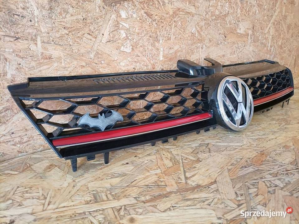 VW GOLF VII GRILL ATRAPA CHŁODNICY ZDERZAK PRZÓD osobowe Atrapy Pleszew