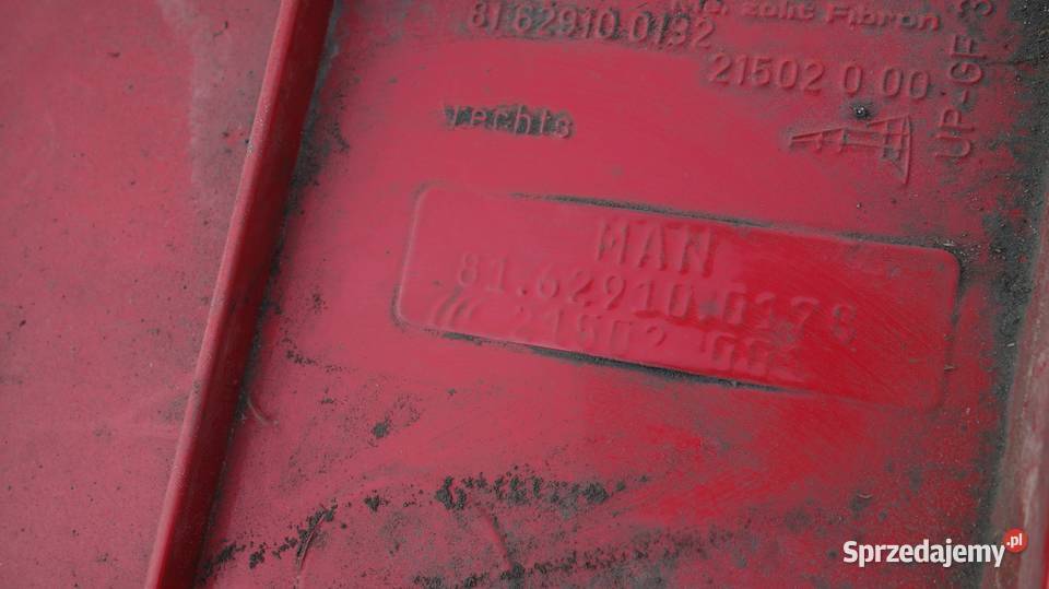 owiewka dachowa spoiler MAN TGL TGM osobowe Karoseria Ruda Śląska