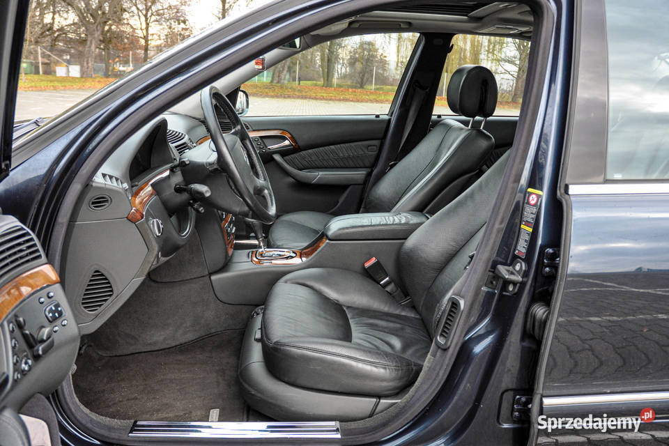 MercedesBenz Klasa S 32CDI 2004 r Automat Skóry