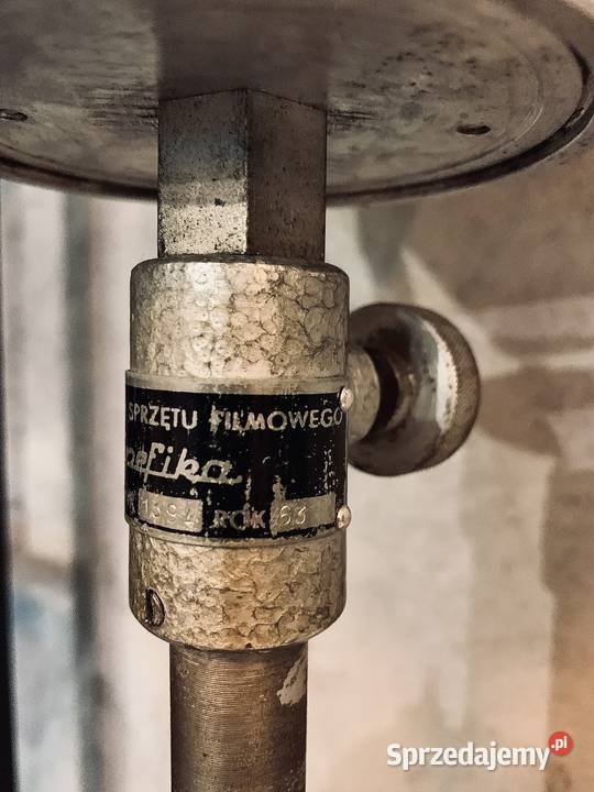Lampa filmowa teatralna PRL loft vintage 1962 Poznań