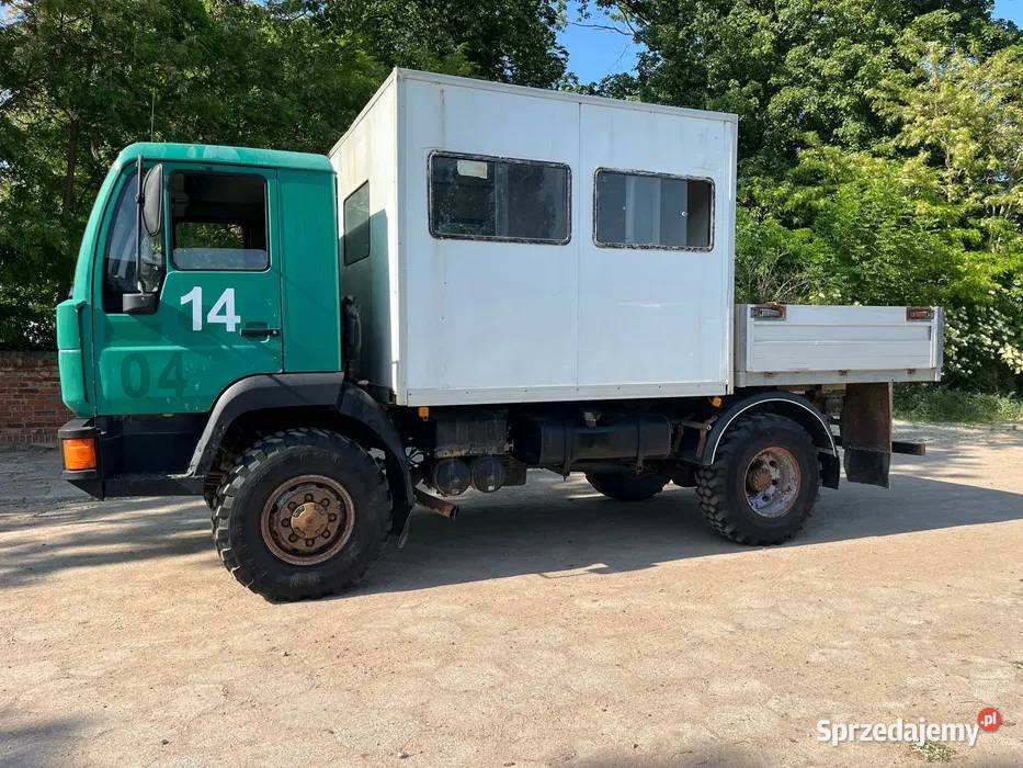 Man 10163 4x4 LE 2000 star 944 brygadowy diesel zachodniopomorskie Dziedzice