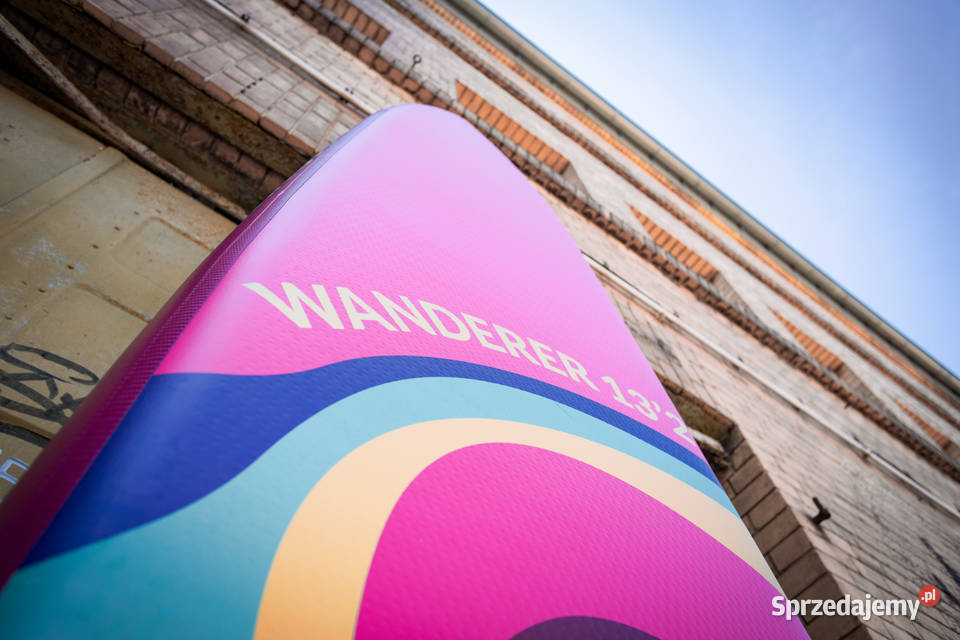 Deska SUP Wanderer 132 ECO 2024 Purple BEZ wielkopolskie Poznań sprzedam