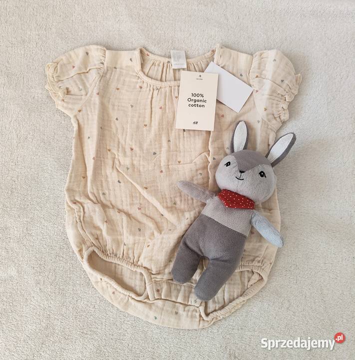 Body HM 74 niemowlęce bawełna muślin rompers