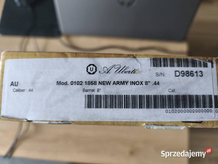 Rewolwer CP Remington 1858 Army 44 8 Inox Sporty strzeleckie i myślistwo sprzedam