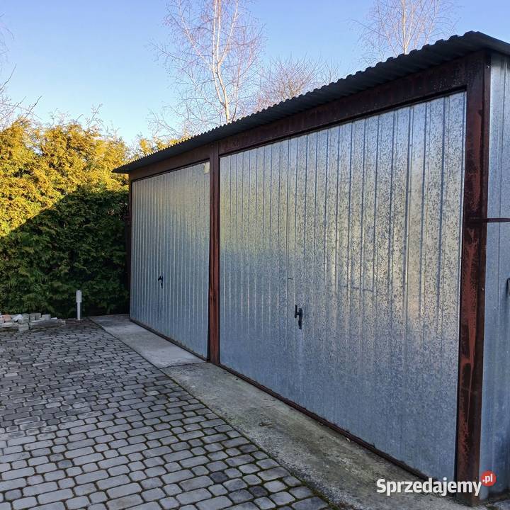 Blaszak w ocynku 6x6m bramy unoszone do góry Rzeszów sprzedam