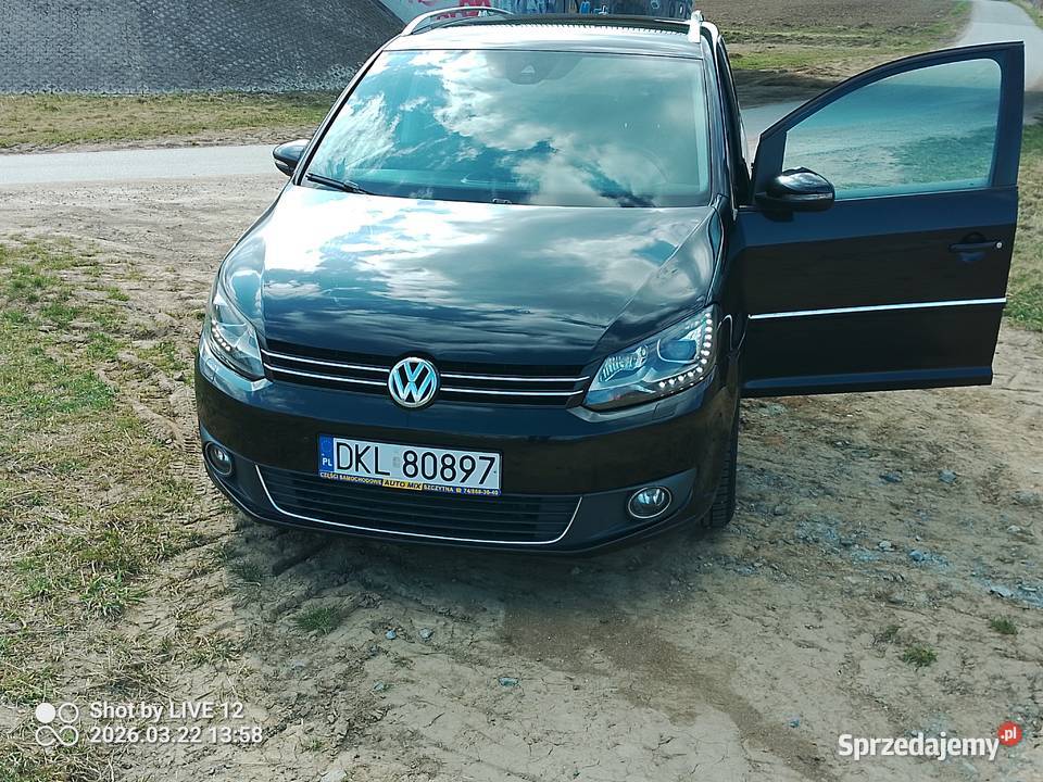VW TOURAN 20TDI 2012r 170 DSG automat 7 osób 395700km Kłodzko