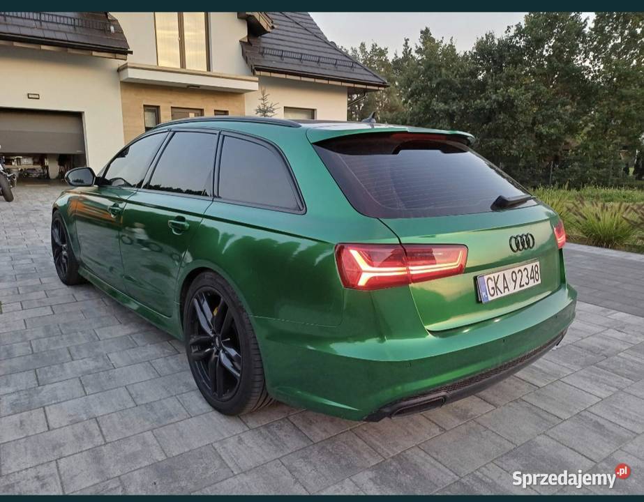 Audi A6C7 Sline Panorama Pneumatyka 30 TDI isofix Sierakowice sprzedam