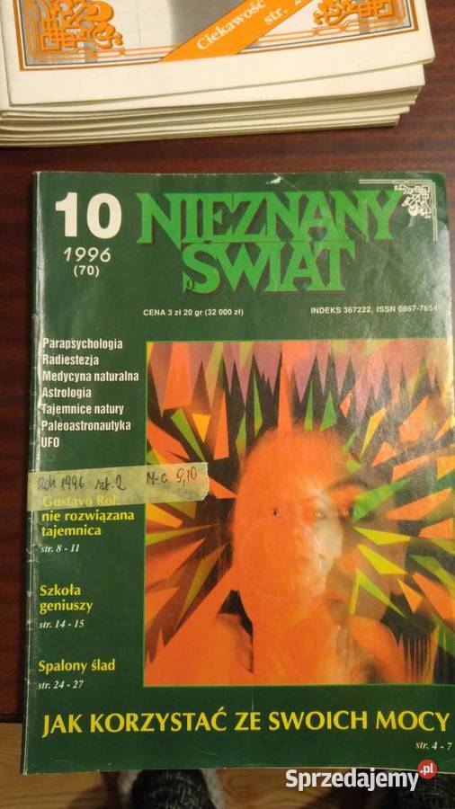 NIEZNANY ŚWIAT czasopismo 1991 roku 37 miesięcznik Szczecin