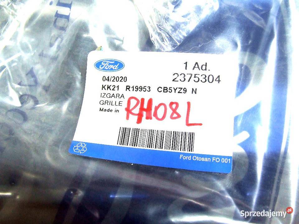 RAMKA HALOGENU LEWA FORD TRANSIT CUSTOM 2019 Głogów sprzedam