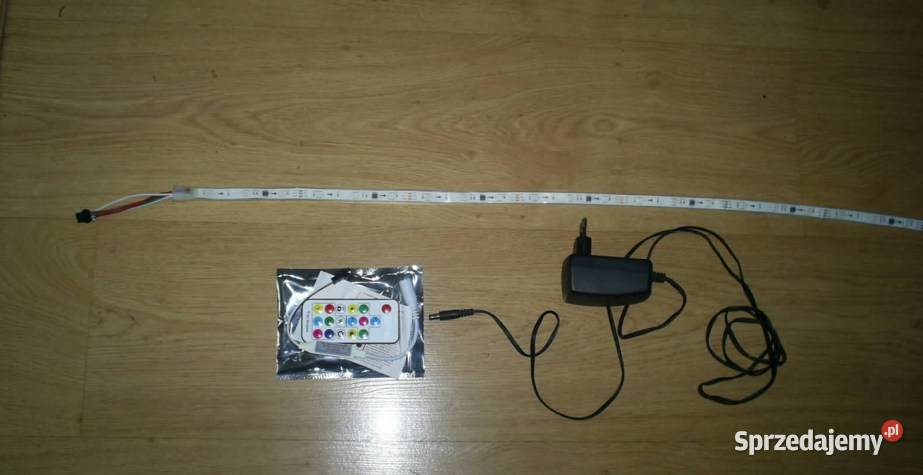 Taśma led 1m kolorowa cyfrowa RGB WS2812B Olkusz
