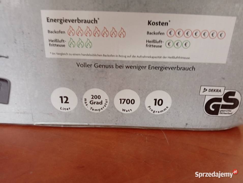 Frytkownica frytownica airfryer mini piekarnik Miedary