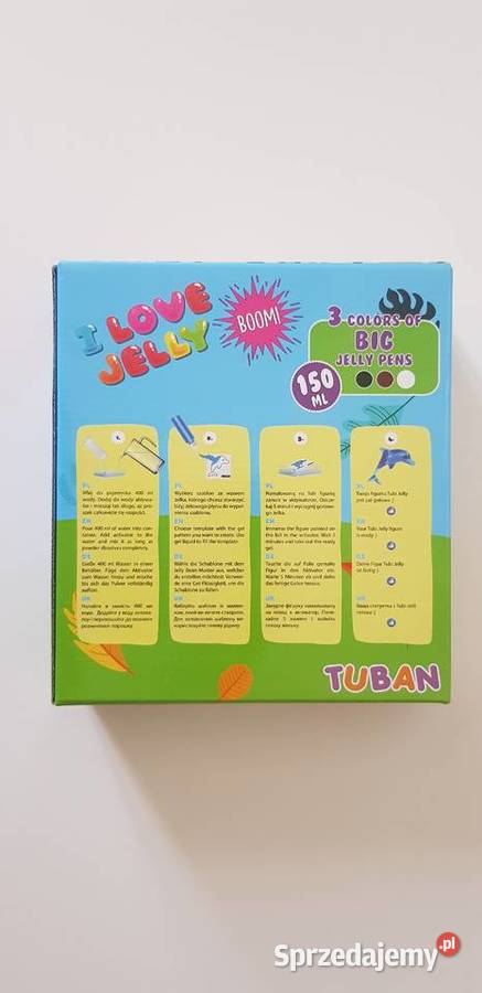 Nowe Tubi Jelly 3 kolory Zwierzątka TUBAN Warszawa