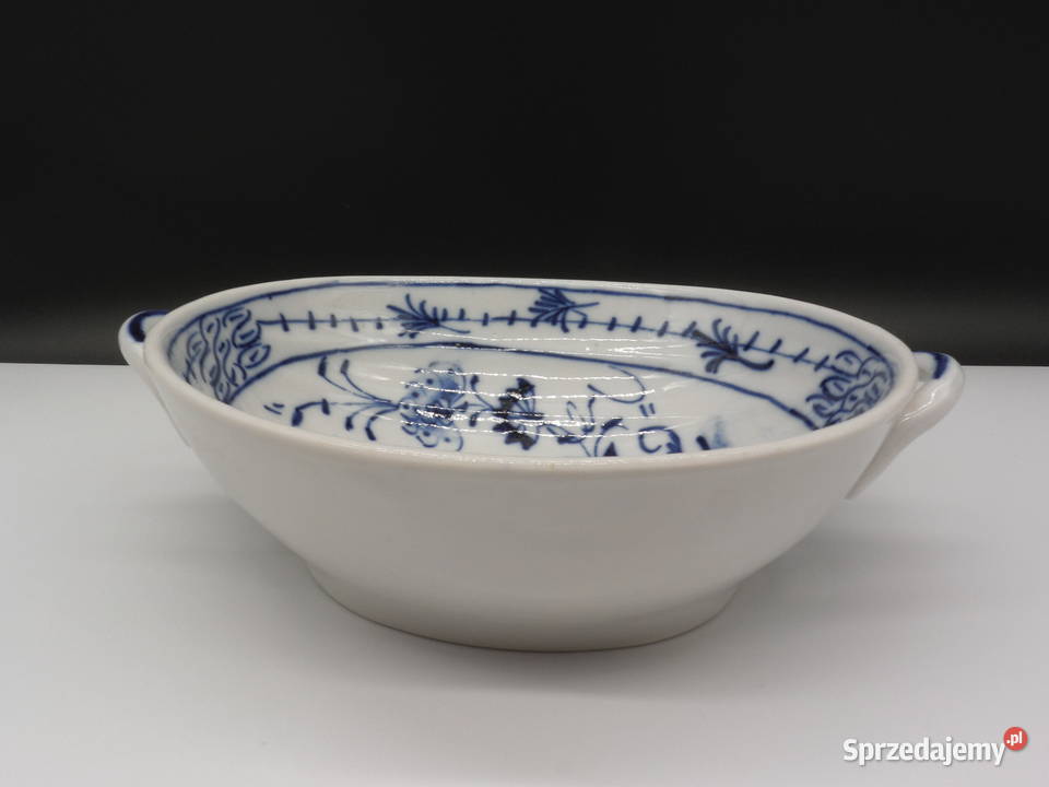 Antyczna Porcelanowa Forma do Budyniu Wzór Raszków sprzedam
