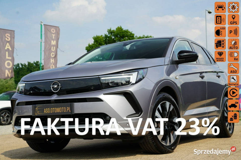 Opel Grandland X FUL LED skóra NAWI automat8 ESP Otmuchów