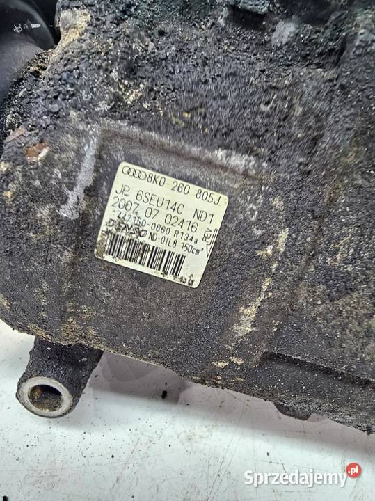 SPRĘŻARKA KOMPRESOR KLIMATYZACJI AUDI A4 B8 A5 Przystajń
